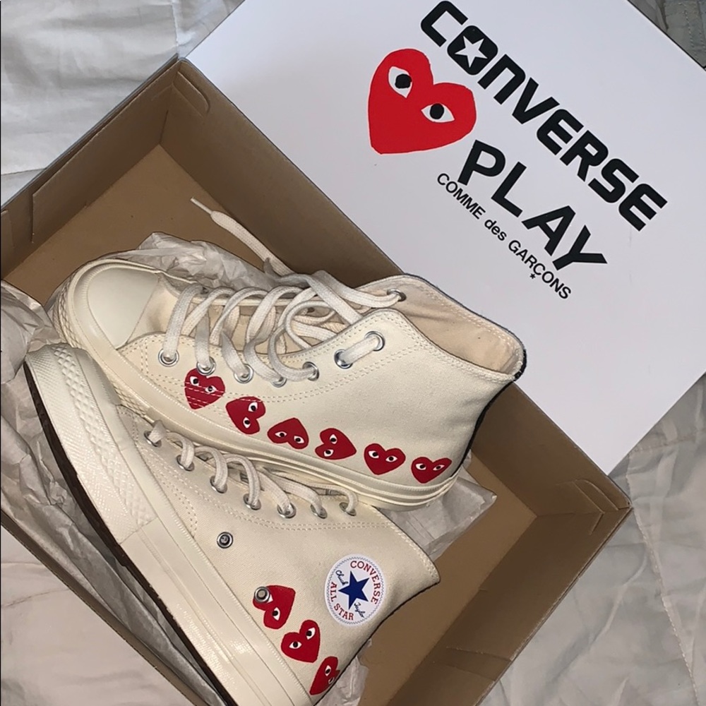 Women’s comme de garcons converse